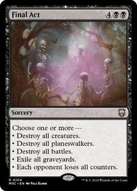 Final Act, Commander: Modern Horizons 3