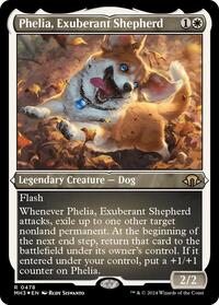 Phelia, Exuberant Shepherd (Foil Etched), Modern Horizons 3