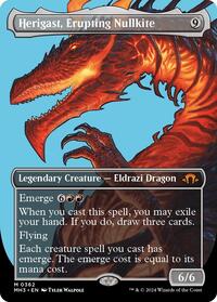 Herigast, Erupting Nullkite (Borderless), Modern Horizons 3