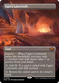 Ugin's Labyrinth (Borderless), Modern Horizons 3