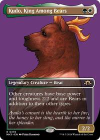 Kudo, King Among Bears (Borderless), Modern Horizons 3