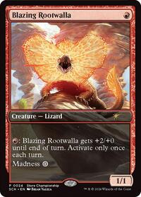 Blazing Rootwalla, Game Day & Store Championship Promos