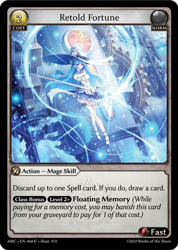 Retold Fortune, Standard, front