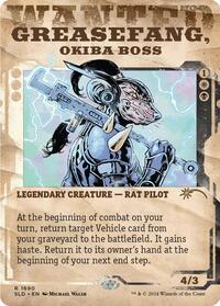 Greasefang, Okiba Boss, Secret Lair Drop Series
