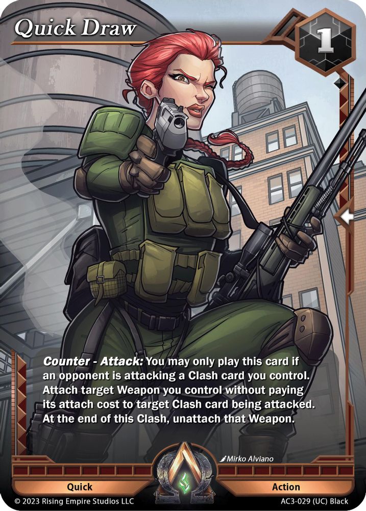 Quick Draw, Standard, front