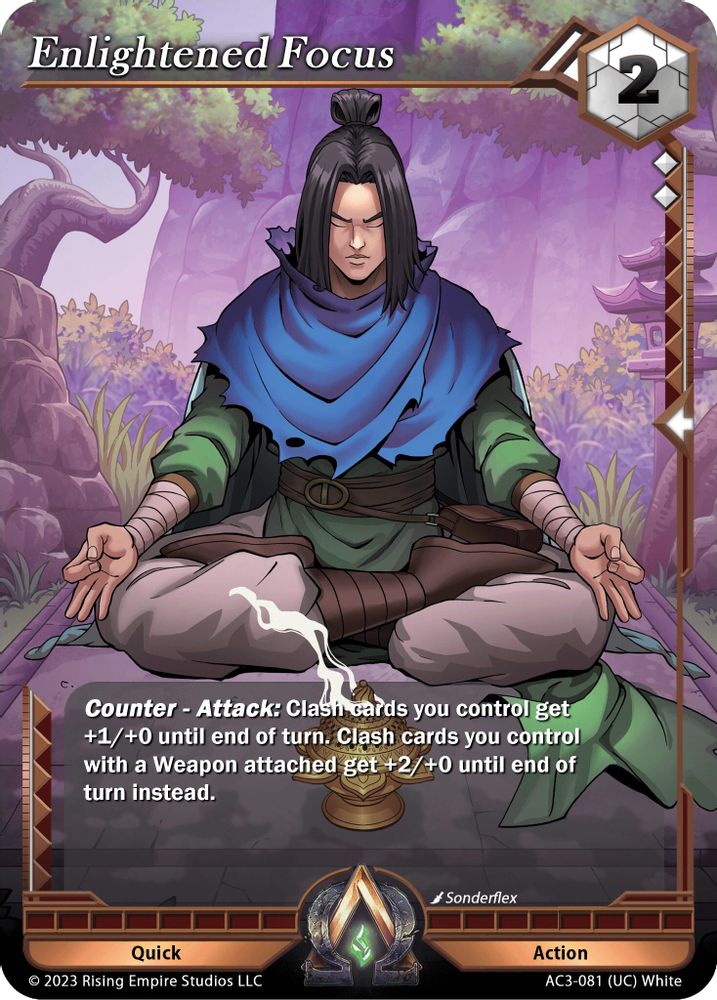 Enlightened Focus, Standard, front