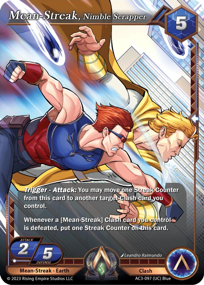 Mean-Streak, Nimble Scrapper, Standard, front