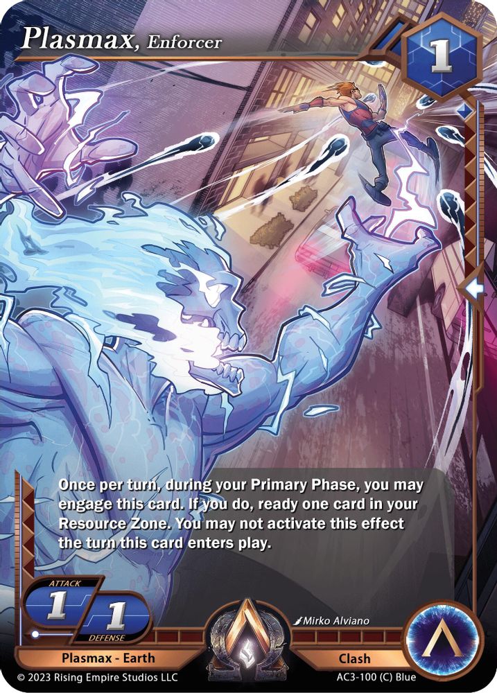 Plasmax, Enforcer, Standard, front