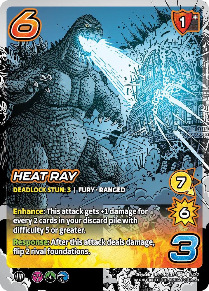 Heat Ray, Foil, front
