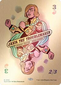 Jaxis, the Troublemaker (Rainbow Foil), Secret Lair Drop Series