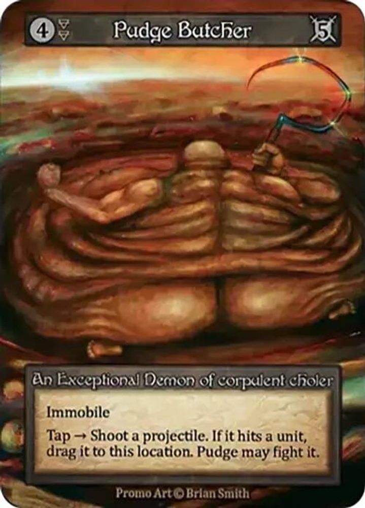 Pudge Butcher, Standard, front