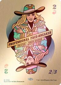 Professional Face-Breaker (Rainbow Foil), Secret Lair Drop Series