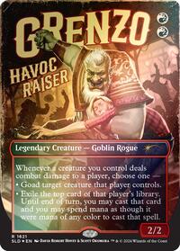 Grenzo, Havoc Raiser (Rainbow Foil), Secret Lair Drop Series