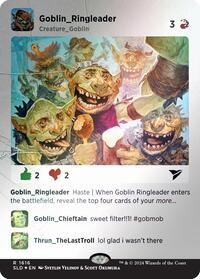 Goblin Ringleader (Rainbow Foil), Secret Lair Drop Series