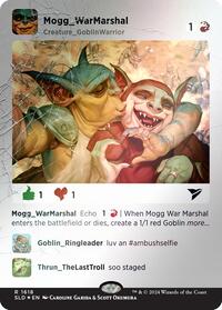 Mogg War Marshal (Rainbow Foil), Secret Lair Drop Series