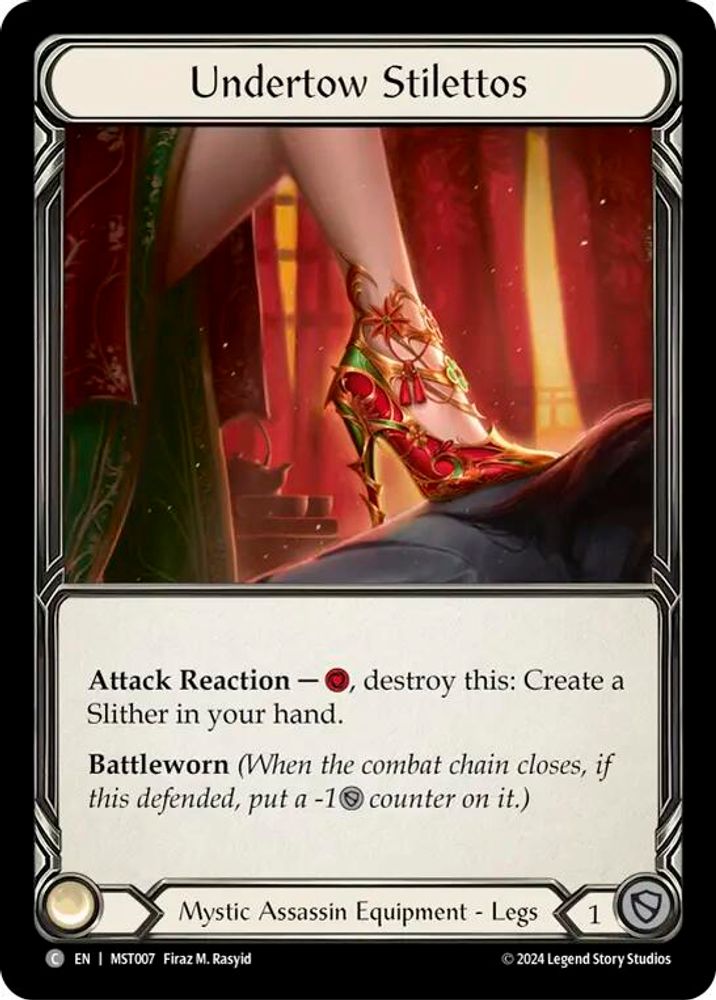 Undertow Stilettos, Standard, front