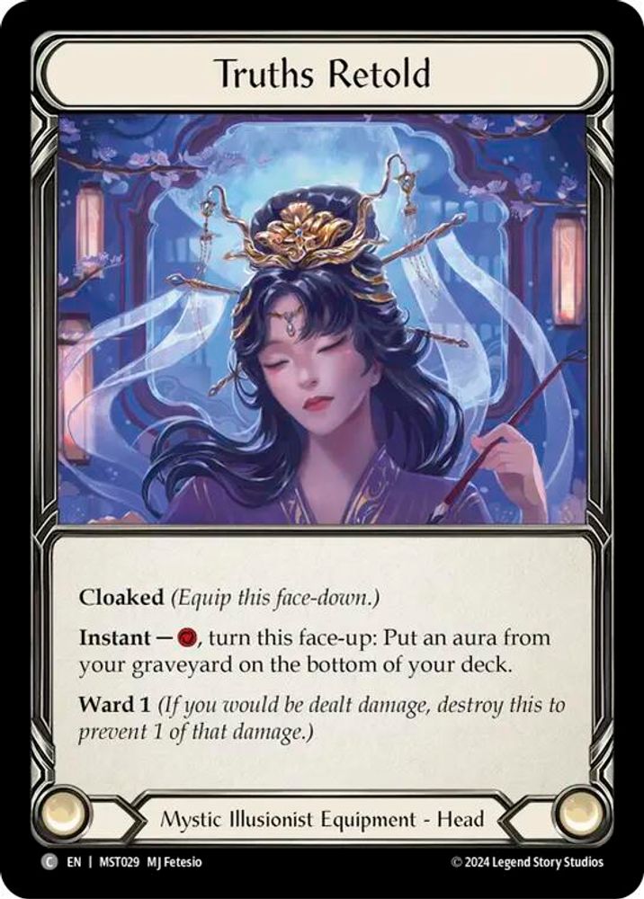 Truths Retold, Standard, front