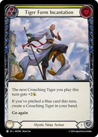 Tiger Form Incantation Yellow