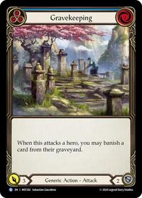Gravekeeping Blue