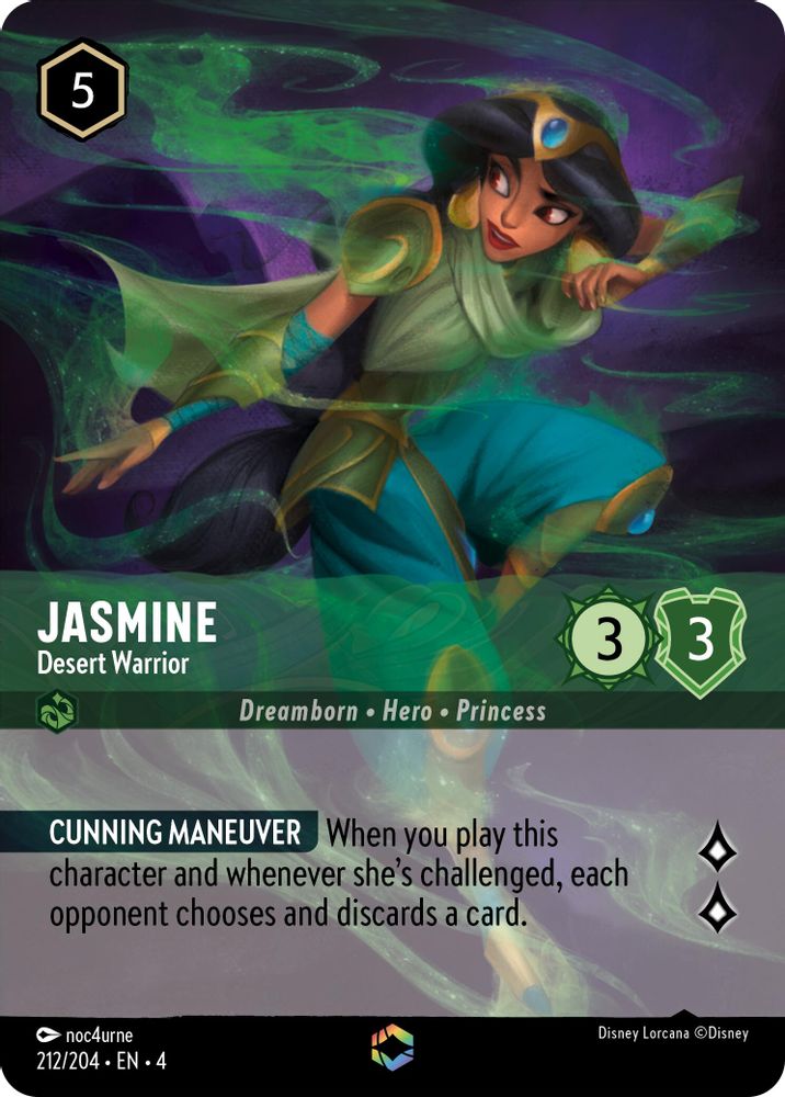 Jasmine - Desert Warrior (Enchanted)