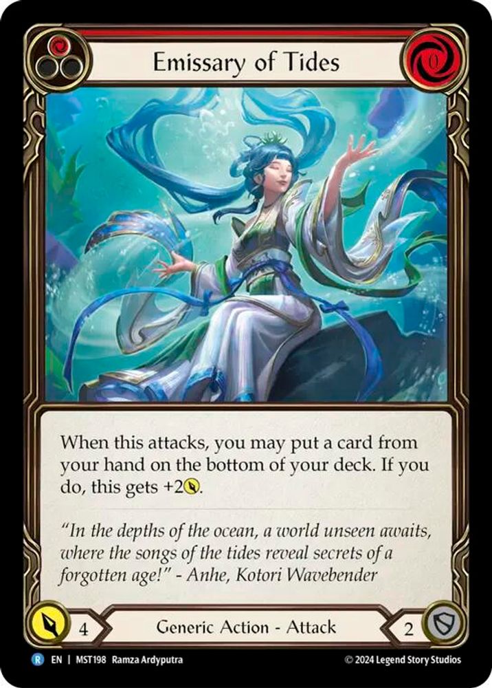 Emissary of Tides, Standard, front