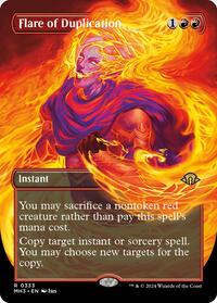 Flare of Duplication (Borderless), Modern Horizons 3