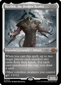 Kozilek, the Broken Reality (Foil Etched), Modern Horizons 3