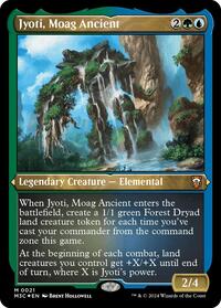Jyoti, Moag Ancient (Foil Etched), Commander: Modern Horizons 3