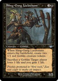 Sling-Gang Lieutenant (Retro Frame), Modern Horizons