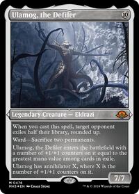 Ulamog, the Defiler (Foil Etched), Modern Horizons 3