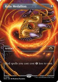Ruby Medallion (Borderless), Modern Horizons 3