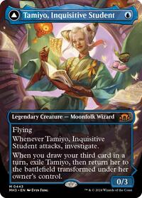 Tamiyo, Inquisitive Student (Borderless), Modern Horizons 3
