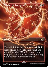 Wheel of Potential (Borderless), Modern Horizons 3
