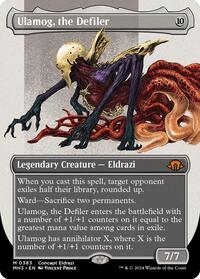 Ulamog, the Defiler (Borderless), Modern Horizons 3