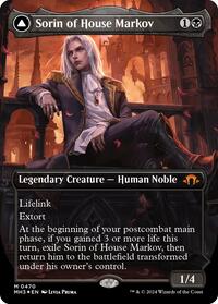 Sorin of House Markov (Borderless) (Textured Foil), Modern Horizons 3