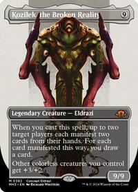 Kozilek, the Broken Reality (Borderless), Modern Horizons 3