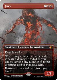 Fury (Borderless) (Textured Foil), Special Guests