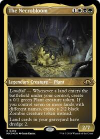 The Necrobloom (Foil Etched), Modern Horizons 3
