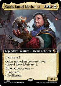 Cayth, Famed Mechanist (Extended Art), Commander: Modern Horizons 3