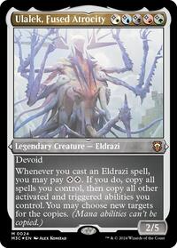 Ulalek, Fused Atrocity (Foil Etched), Commander: Modern Horizons 3