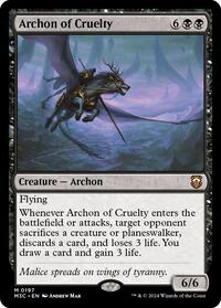 Archon of Cruelty (Ripple Foil), Commander: Modern Horizons 3