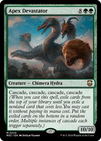 Apex Devastator (Ripple Foil), Commander: Modern Horizons 3