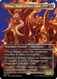 Phlage, Titan of Fire's Fury (Borderless), Modern Horizons 3