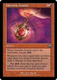 Unstable Amulet (Retro Frame), Modern Horizons 3