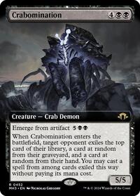 Crabomination (Extended Art), Modern Horizons 3