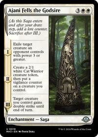 Ajani Fells the Godsire, Modern Horizons 3