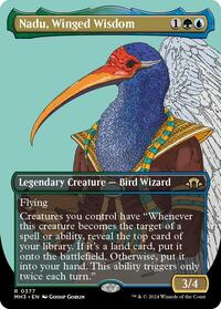 Nadu, Winged Wisdom (Borderless), Modern Horizons 3