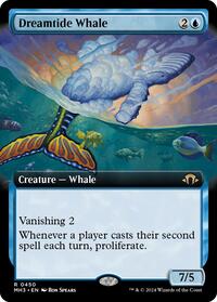 Dreamtide Whale (Extended Art), Modern Horizons 3