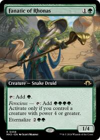Fanatic of Rhonas (Extended Art), Modern Horizons 3