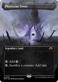 Phyrexian Tower (Borderless), Modern Horizons 3